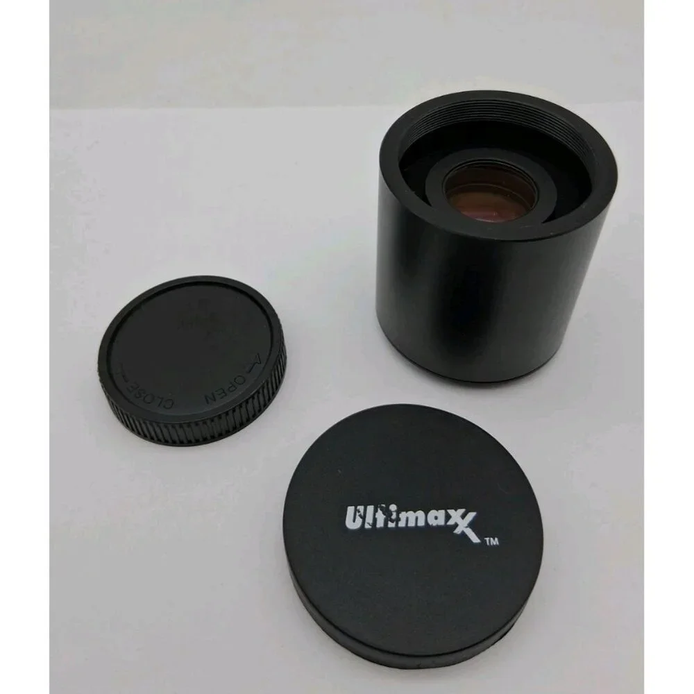 ULTIMAXX 2X Teleconverter for 500mm 800mm & 650-1300mm T-Mount Lense